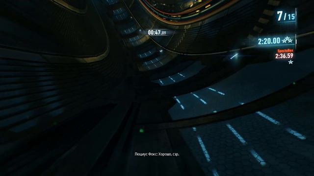 Batman: Arkham Knight, испытание "Уэйнтек - Петля" за 1:42.19 смотреть онлайн
