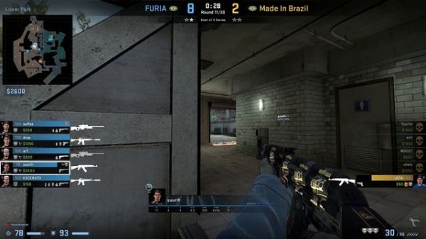 CS:GO POV Demo FURIA yuurih (27/7) vs MIBR (de_overpass) @ PGL Major Antwerp 2022 Americas RMR