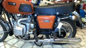 Советский мотоцикл ИЖ-500 с оппозитным двигателем. Забытый проект отечественных инженеров