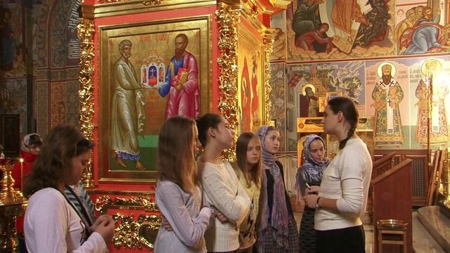 Введенский собор храмового комплекса прп. Сергия Радонежского. смотреть онлайн