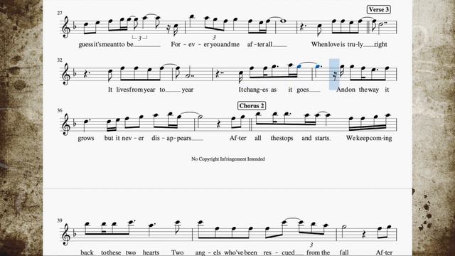 After All - Bb (Tenor/Soprano) Sax смотреть онлайн