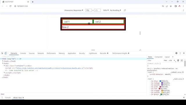 introduction of col class in bootstrap in one video from beginning to end смотреть онлайн