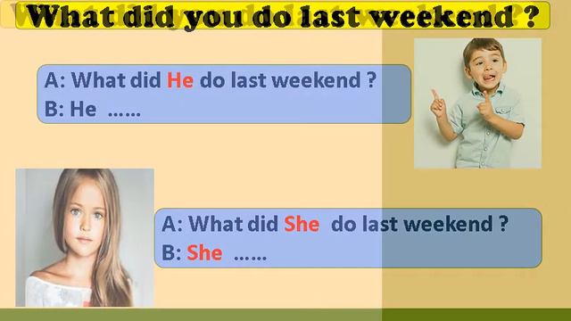 4° GRADE - IV BIM - 8° WEEK - WHAT DID YOU DO LAST WEEKEND ? смотреть онлайн