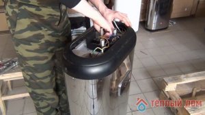 Ремонт водонагревателя Термекс ID 50 V: устанавливаем ТЭН, проверяем герметичность