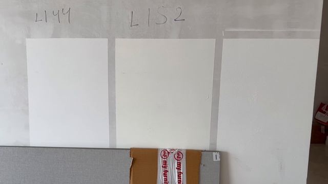 Asian Paint interior - White color different shades with real swatches L144 and L152 смотреть онлайн