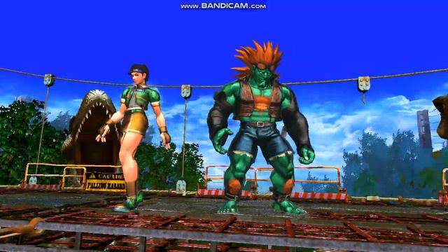 Street Fighter X Tekken: Аркада - Blanka & Sakura vs Christie & Lei 3/8 смотреть онлайн