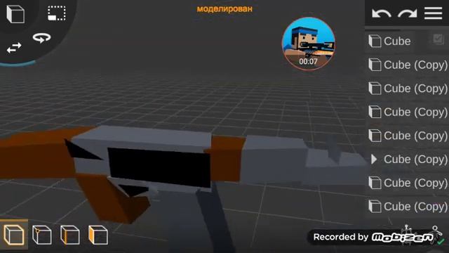 Моя первая 3D моделирования AK-47 смотреть онлайн