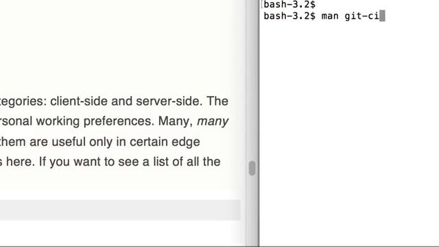 git config manual смотреть онлайн