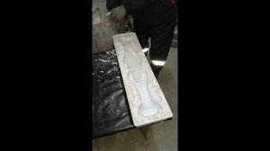 Процесс изготовления изделий по технологии мрамор из бетона