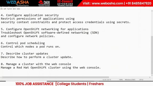 DO280 Red Hat OpenShift Administration | EX280 Exam Lab Setup | EX188 | EX288 Certification Path смотреть онлайн