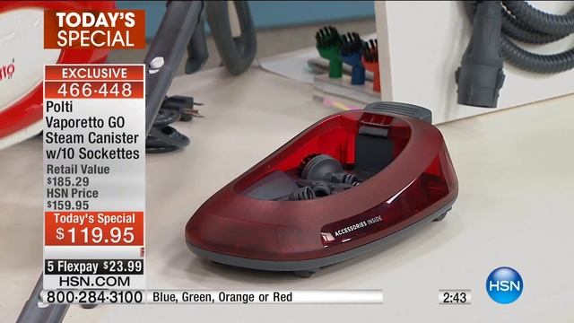 Polti Vaporetto GO Steamer смотреть онлайн