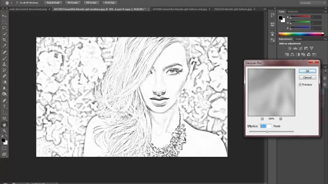 Photoshop Tutorial: Linear Burn Effect in Photoshop смотреть онлайн