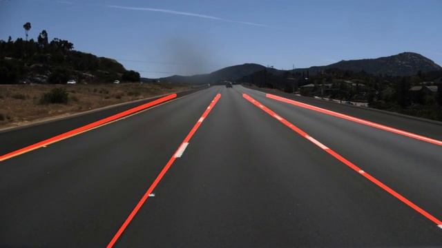Tusimple Lane Detection Demo (Canny edge + Hough Line + Kmeans) смотреть онлайн