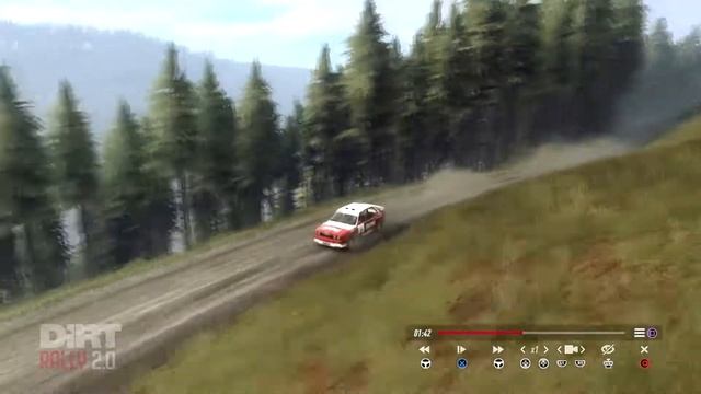 Dirt Rally 2.0 Обзор и Сравнение разных типов привода в Dirt Rally 2.0 DLC Wales Бешеный разгром