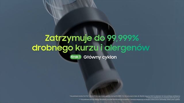 Skuteczne odkurzanie z odkurzaczem Samsung Jet 85 | Samsung Polska смотреть онлайн