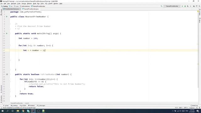 Program/Code/Algorithm to Find The Nearest Prime Number смотреть онлайн