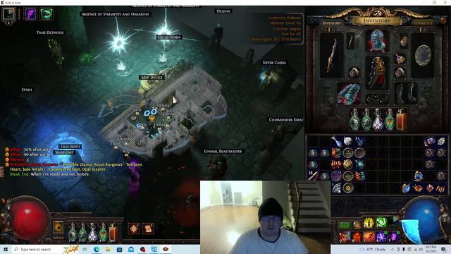 PoE 3.21 Necromancer: Testing Carrion Golem Build