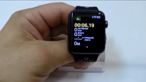 Использование Apple Watch во время плавания