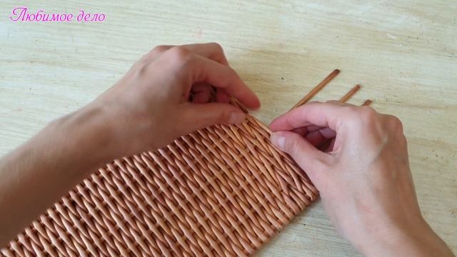 Салфетница из газетных трубочек! Проще некуда! English Espanol смотреть онлайн