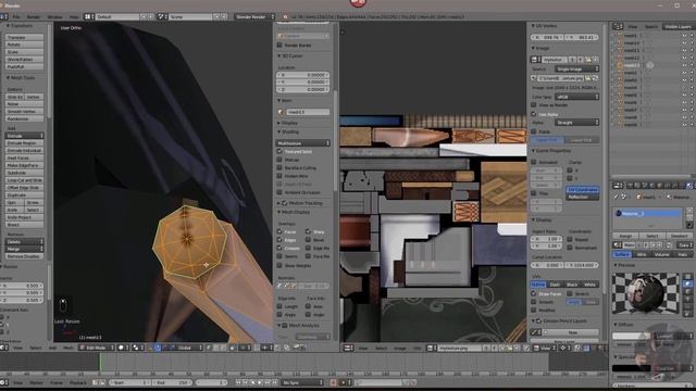Blender - Moving and Combining Multiple Textures onto a Single Texture Sheet смотреть онлайн