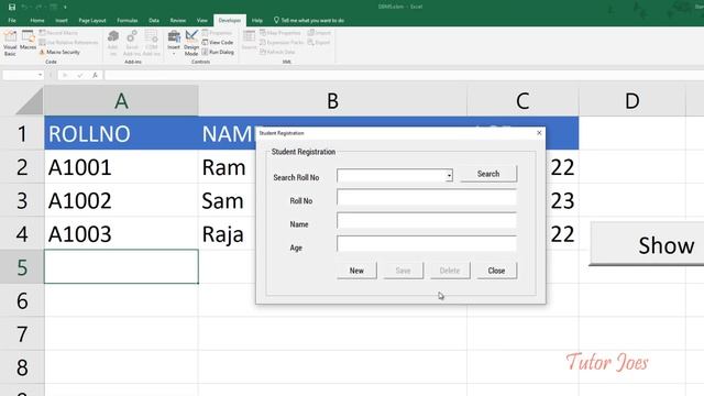 Database Management System in Excel VBA Tamil смотреть онлайн