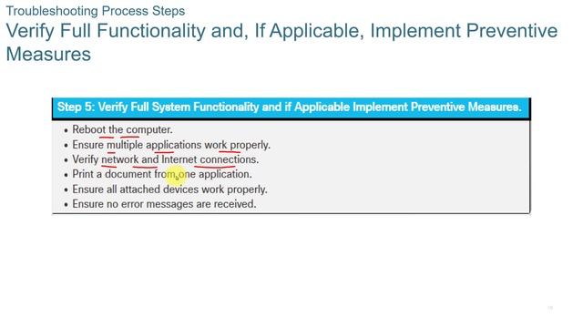 NETACAD IT Essentials 7, ✔️ Chapter 4 : Preventive Maintenance and Troubleshooting смотреть онлайн
