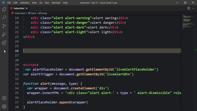 25. Bootstrap 5 Alert Tutorial Bangla смотреть онлайн