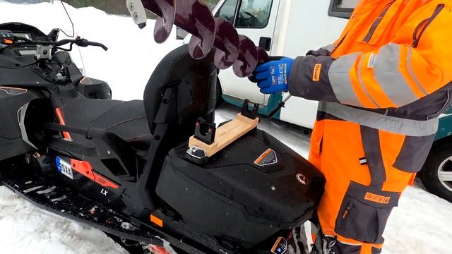 Снегоход из Финляндии LYNX Xtrim LX 600 ACE. смотреть онлайн