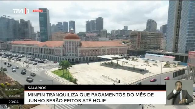 Salários - Ministra das Finanças tranquiliza que pagamentos de Junho serão feitos até hoje смотреть онлайн
