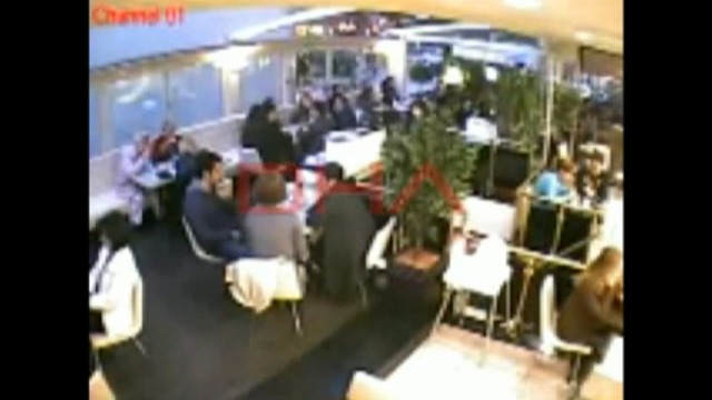 Взрыв газа в кафе