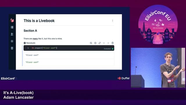 It's A Livebook | Adam Lancaster | ElixirConf EU 2022 смотреть онлайн