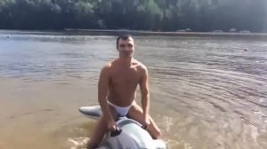 Александр Пистолетов   Из России в Украину соло на дельфине