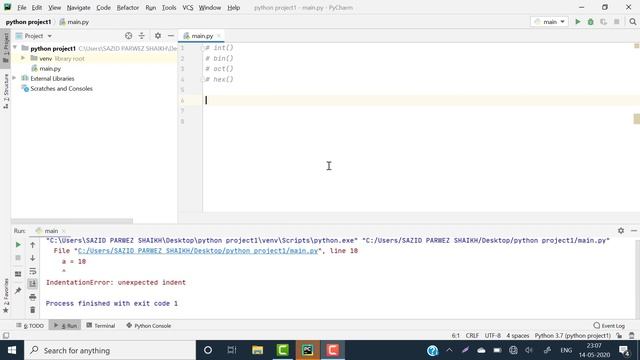 Convert Binary, Octal and Hexadecimal into Integer and vice versa | int() | bin() | oct() | hex() смотреть онлайн