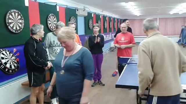Районный Турнир по дартс к Дню Защитника отечества🇷🇺 👴👳 среди пенсионеров. (15.02.2018) смотреть онлайн