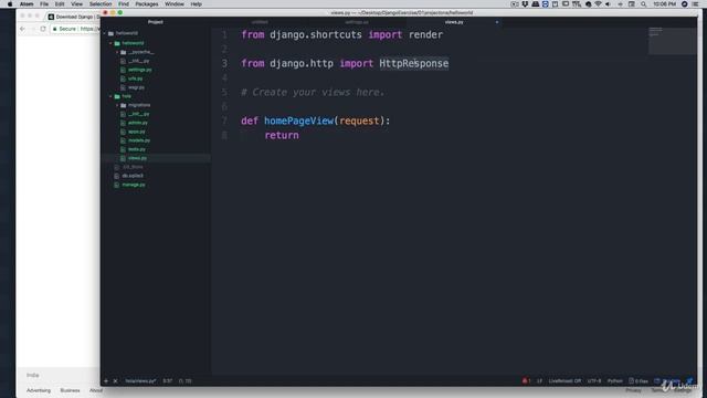 Project 1 Getting ready with Django | Computer Monk ? смотреть онлайн