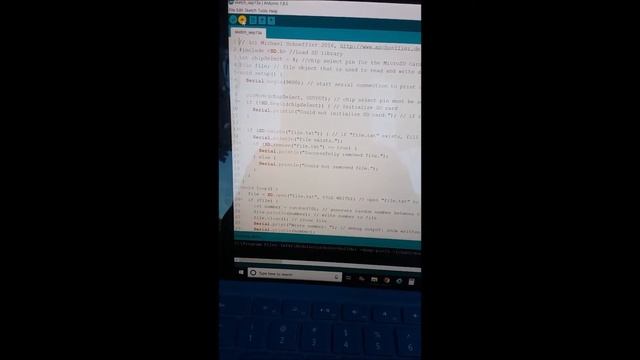 SD card module Pro Micro, Arduino sketch on TurtlePack смотреть онлайн