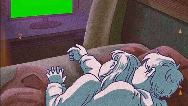Couple watching tv || Green Screen || Meme Template смотреть онлайн