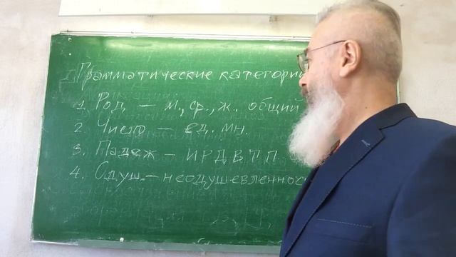 Грамматические категории имени существительного, ч. 1 смотреть онлайн