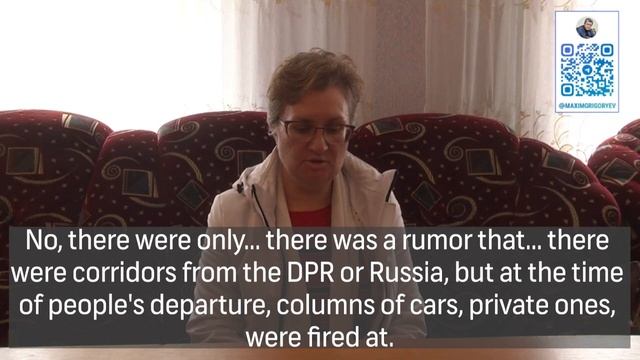 Albina Derkach Testifies There Was No Humanitarian Aid In Mariupol From Ukraine