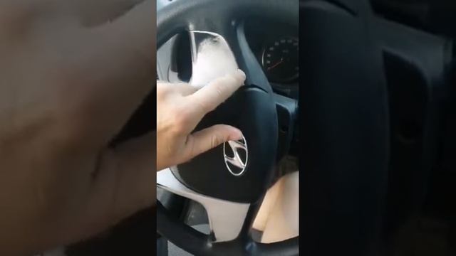 Как снять накладку руля хендай солярис смотреть онлайн
