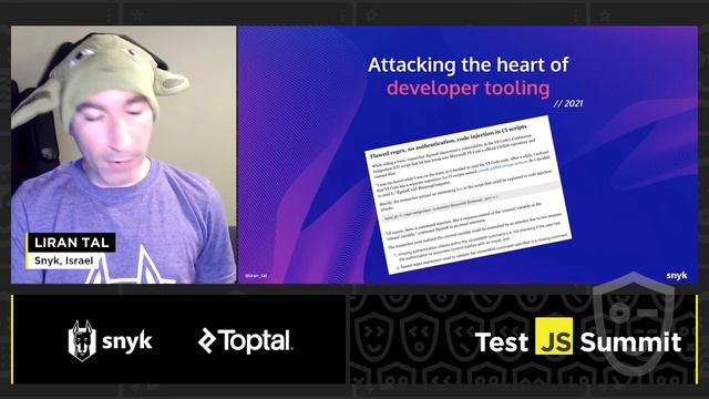 Are we Forever Doomed to Software Supply Chain Security? - Liran Tal, TestJS Summit 2021 смотреть онлайн