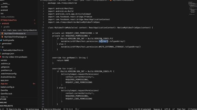 How to trim video in react native's new architecture смотреть онлайн