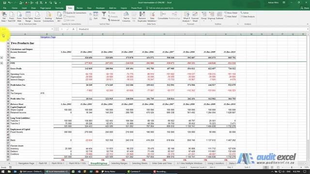 Hide columns with plus sign . Same with rows. Safer than hiding смотреть онлайн