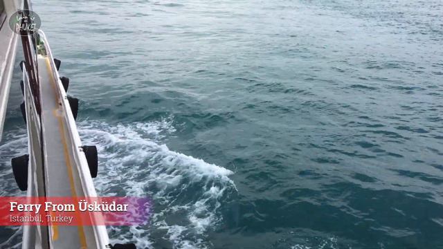 4K Ferry Boat Ride from Üsküdar, Istanbul Turkey 2021 смотреть онлайн