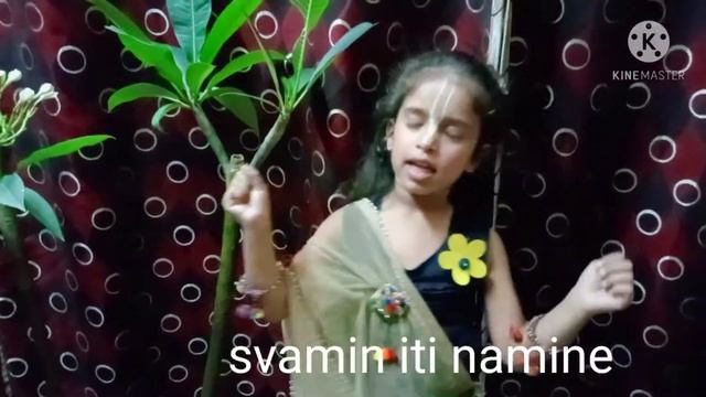 #How To Pranam Srila Prabhupada# Pranam Mantra Of  A.c Bhakti Vedanta Srila Prabhupada#