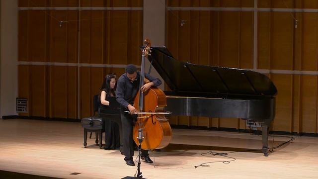 Xavier Foley, double bassist | Sperger: Sonata in B Minor, Allegro смотреть онлайн
