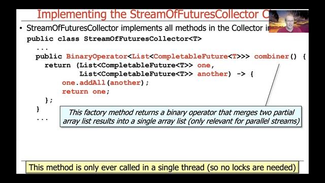 The Java CompletableFuture ImageStreamGang Case Study: StreamOfFuturesCollector смотреть онлайн