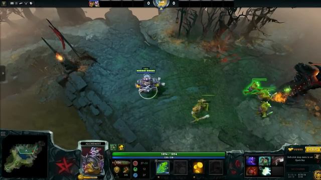 Dota 2 items reborn - #3 - Alchemist - Toxic Siege Armor смотреть онлайн