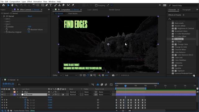 CC Kernel | Effects of After Effects смотреть онлайн