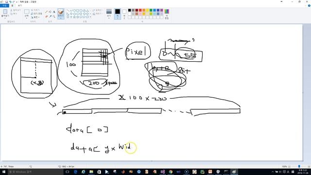 OpenCV Lecture - 2. AboutMat (3/9) : pixel rgb structure in image смотреть онлайн